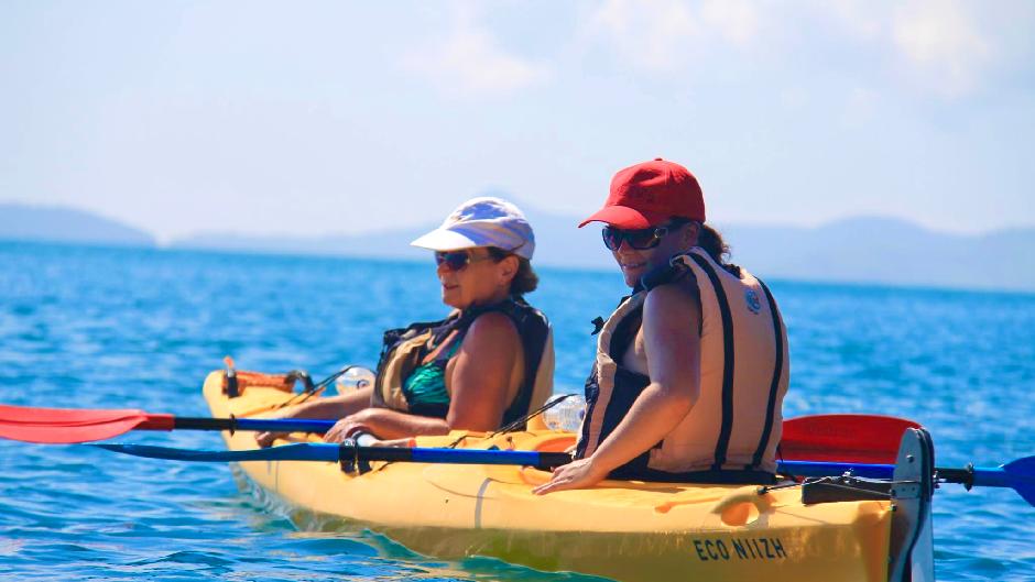 Join Whitsundays SUP and Kayak for a Kayak Turtle Tour adventure departing from Shingley Beach.