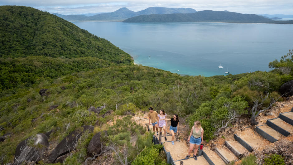 Take a scenic cruise to discover the untouched paradise that is Fitzroy Island! Get aboard our fast ferry from Cairns and spend a full day exploring Fitzroy Island and enjoying the beaches, reef and rainforest.
