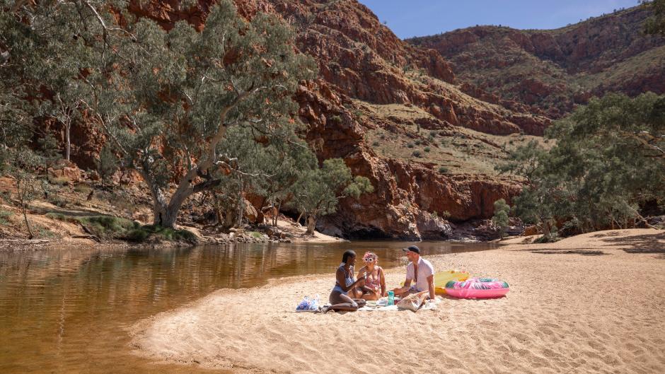 Embark on a captivating adventure with our 1 Day West MacDonnell Ranges tour, a journey into the heart of central Australia's breathtaking landscapes such as Standley Chasm and Ormiston Gorge to name just a few.