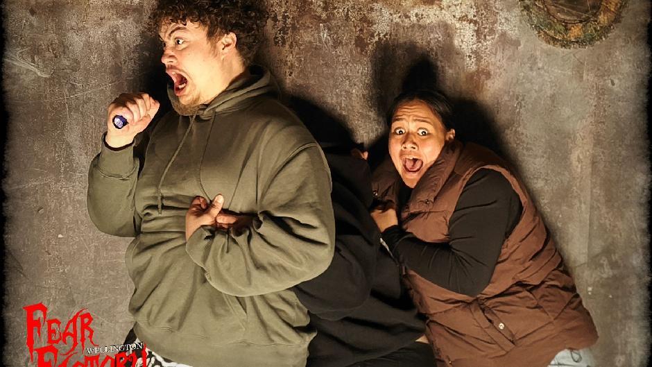 The Haunted Tour gives you a chance to Explore Fear Factory Wellington at your own pace. There are no actors on these tours but don't underestimate it... our Haunted Maze still has plenty of Fun & Frights waiting for you in the dark corridors!