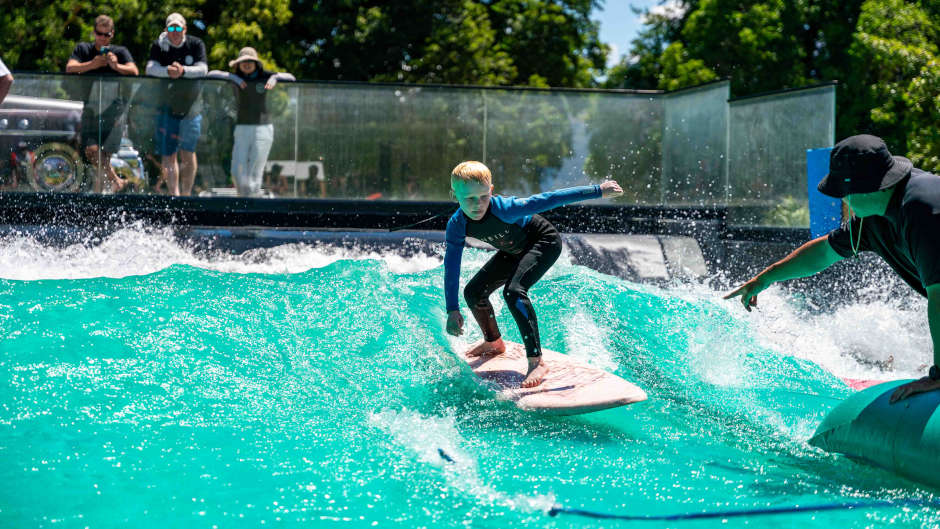 Ride the wave of your dreams at YourWave - the world's first custom standing wave!