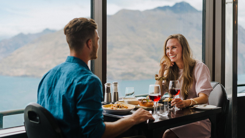 Experience the iconic gondola ride and world-class dining for lunch in Queenstown!

