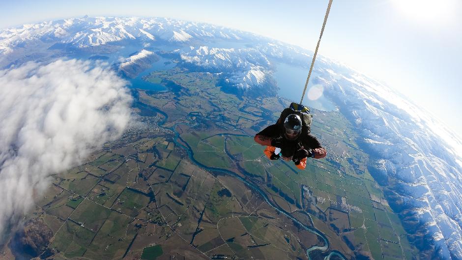 Strap yourself to a beautiful stranger for the experience of a lifetime with Skydive Wanaka - New Zealand's most spectacular, multi award winning high altitude skydive!