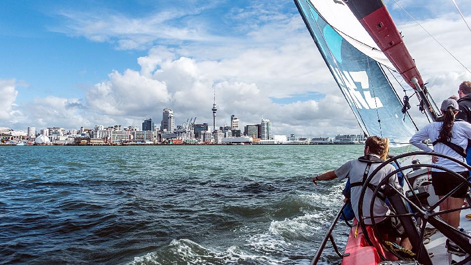 A unique opportunity to participate as crew on an actual America's Cup yacht