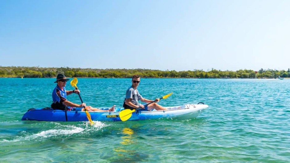 4-hour double kayak hire on the Noosa River!