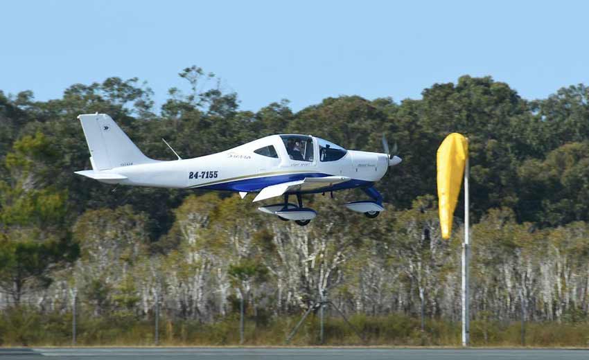 Experience the sensation of flight with this introductory flying lesson with Inspire Aviation, Caloundra!