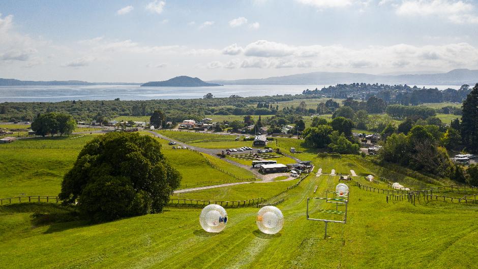 Get ready for the rush of the wet and wild ZORB! 