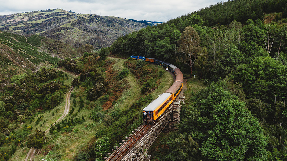 Come and experience a world class train journey aboard Dunedin's prestige tourist train on The Inlander!