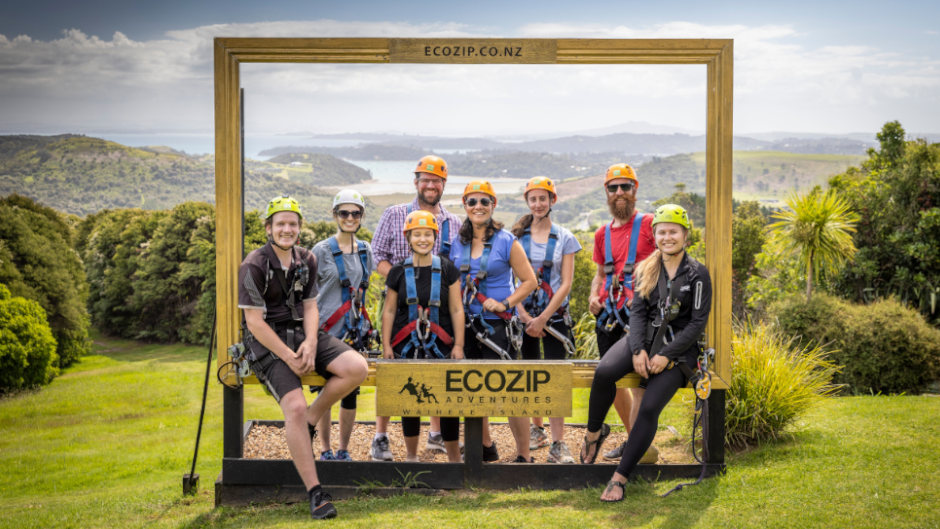 Immerse yourself in nature and take on the challenge of an EcoZip Experience on the beautiful island of Waiheke. 