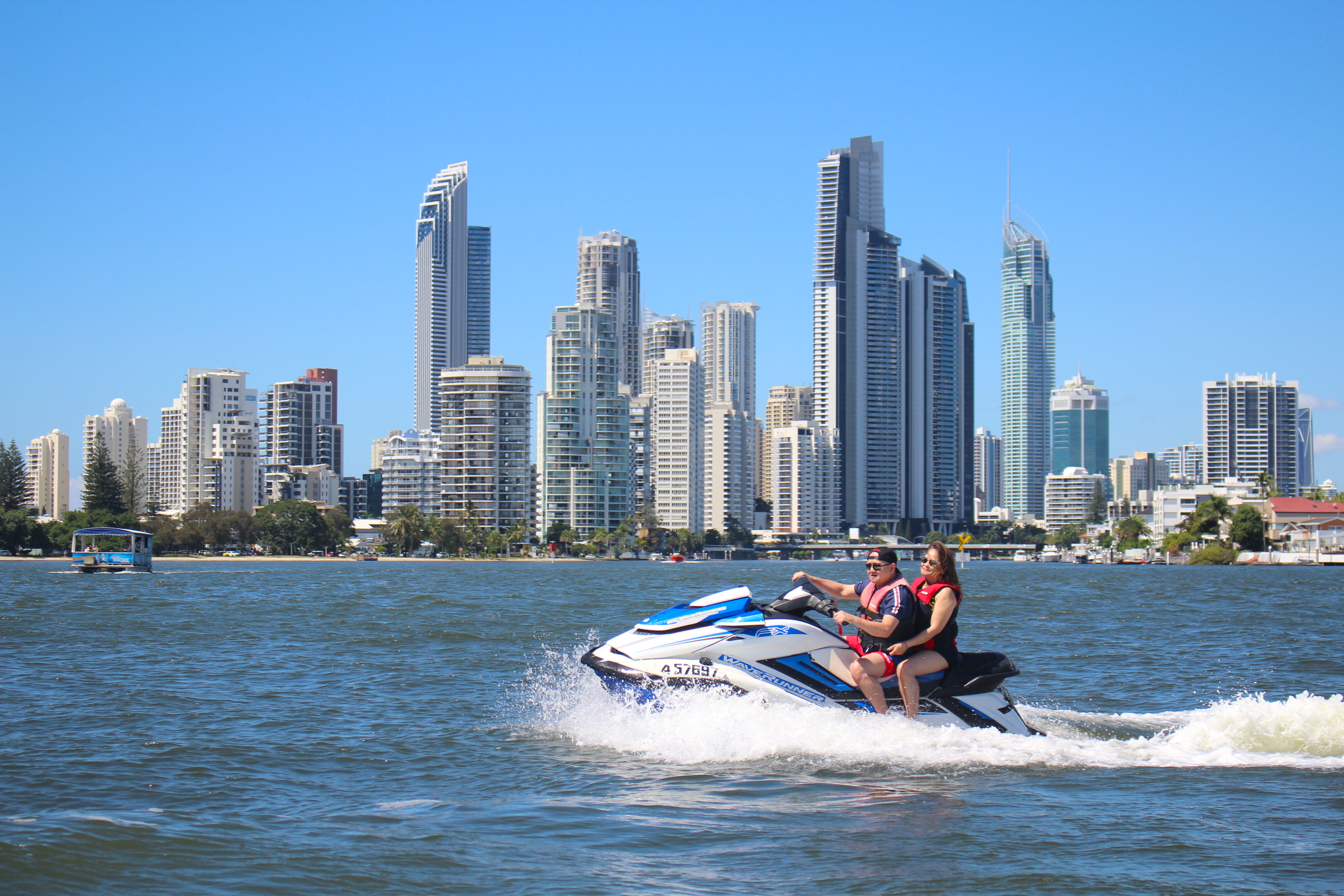 Experience Surfers Paradise from the back of a jet ski and enjoy a day on the water you’ll never forget...