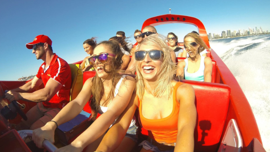 Hold tight for a 55-minute jet boat thrill ride on the Gold Coast Broadwater. More high-speed adrenaline than you can imagine in the heart of Surfers Paradise!