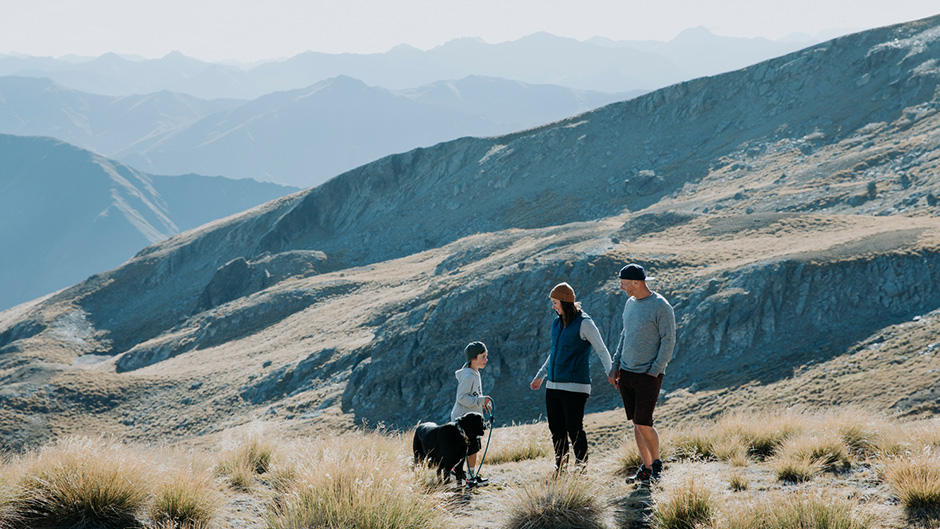 Stretch your legs at Cardrona and explore the Summer slopes while soaking up the amazing vistas of the Southern Alps!