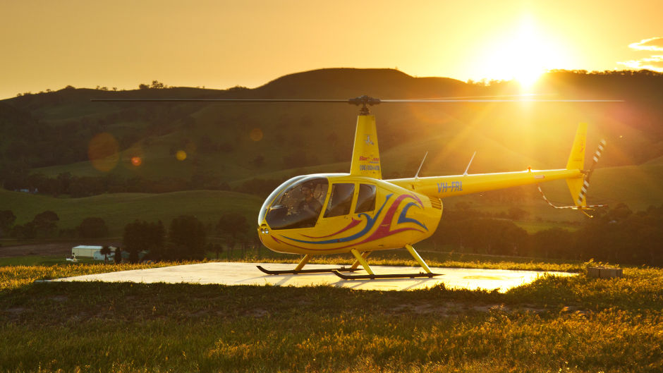 Discover the true beauty of the Barossa Valley on an incredible 20 minute scenic helicopter flight brought to you by Barossa Helicopters!