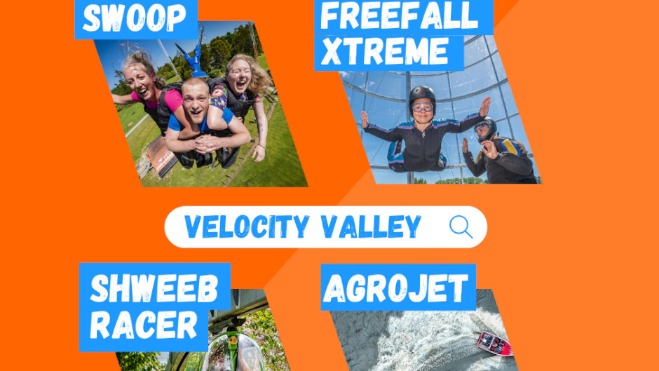 Experience epic adventure on your own terms with a Velocity Valley individual ride package of your choice! 