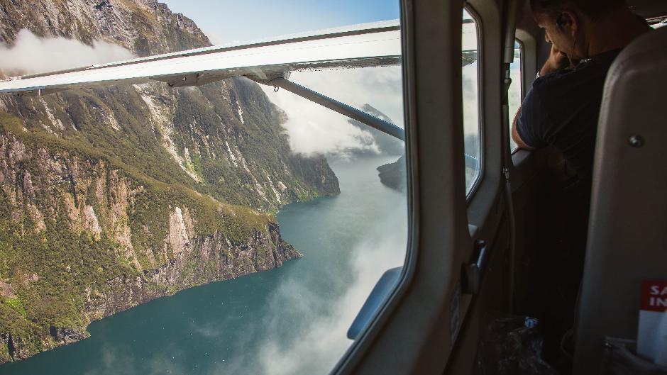 Soak up the breath-taking natural beauty of Milford Sound from the air and be immersed in its spectacular scenery by cruise!