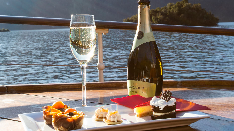 Fiordland Historic Cruises - Scenic Cruise Guided walk or Evening Champagne Cruise - Ex Te Anau