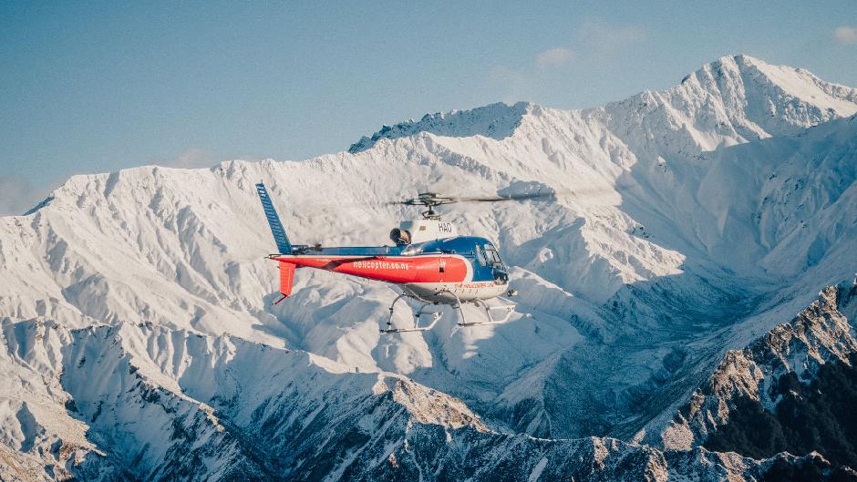 Experience Queenstown from the best vantage point possible with a mesmerising 30 Minute Helicopter Flight!