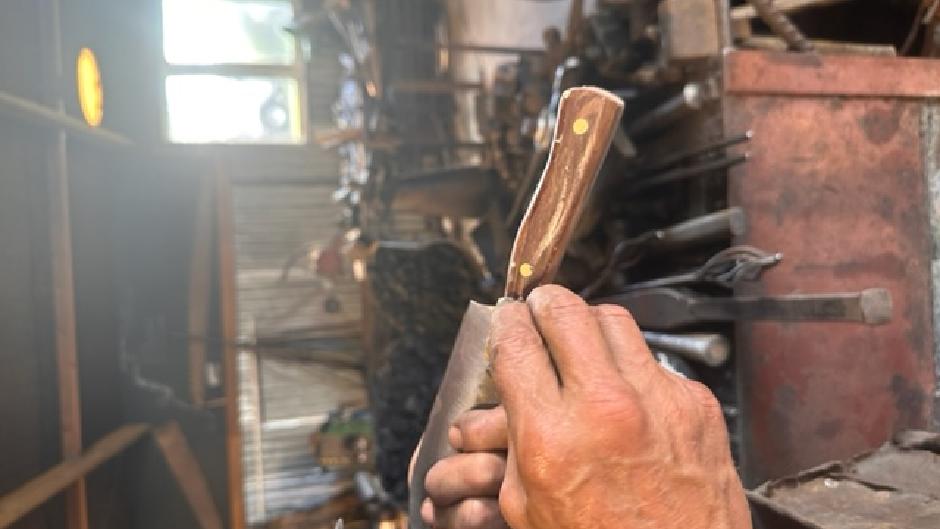 Try your hand at the art of blacksmithing In the beautiful central North Island.