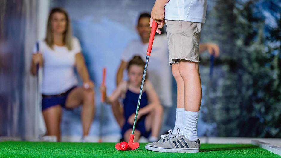 The ultimate indoor golfing experience!