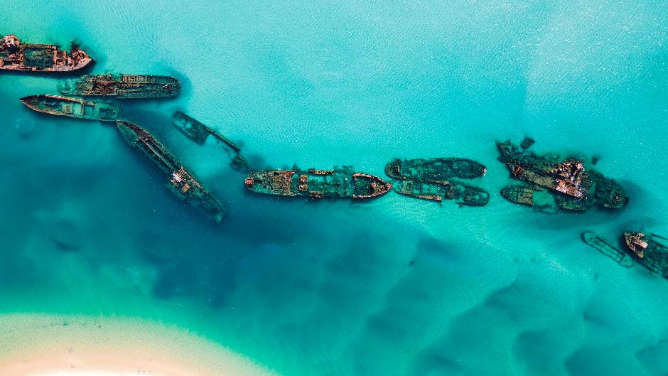 Spend a day adventuring the beautiful Moreton Island! Toboggan in the sand dunes, 4WD the sand tracks and snorkel around the stunning Tangalooma Shipwrecks and check out the wrecks from our unique transparent kayaks!