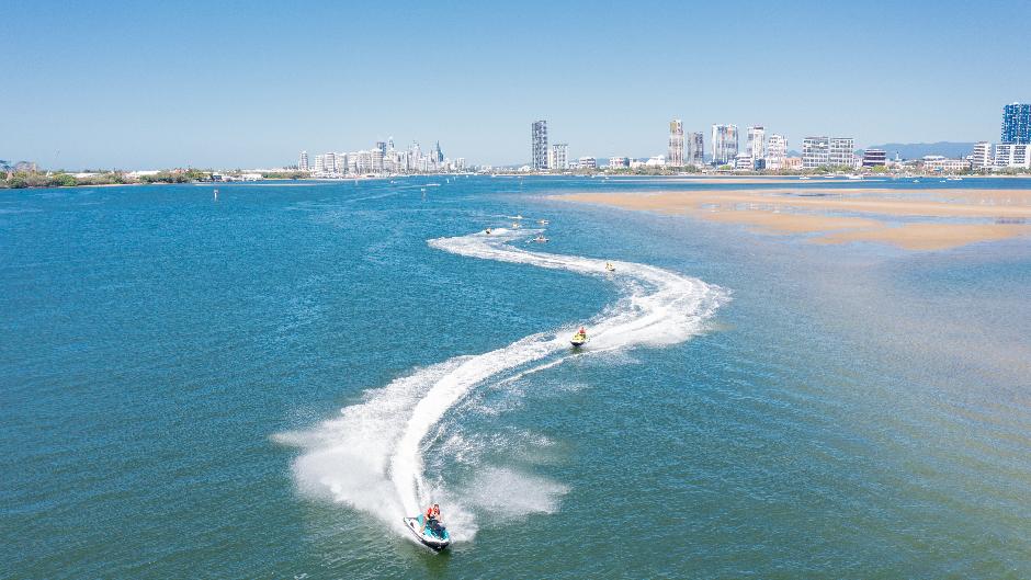 The best activity on the Gold Coast, from sightseeing to a total adrenaline rush here at Jet Ski Safaris, we have it all. Jet Ski Safaris is the original and the best! Do not accept imitations! (40km round trip)