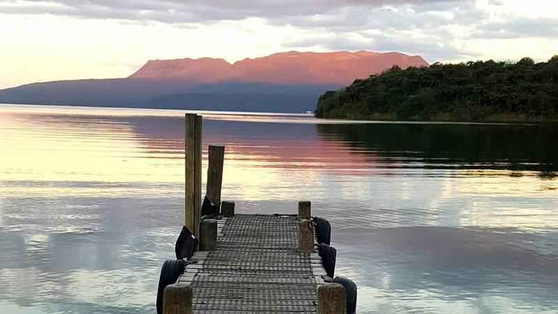 Enjoy a scrumptious two-course meal at The Landing Cafe where delicious food is complemented by stunning views overlooking Lake Tarawera, making for an all-around fantastic experience…