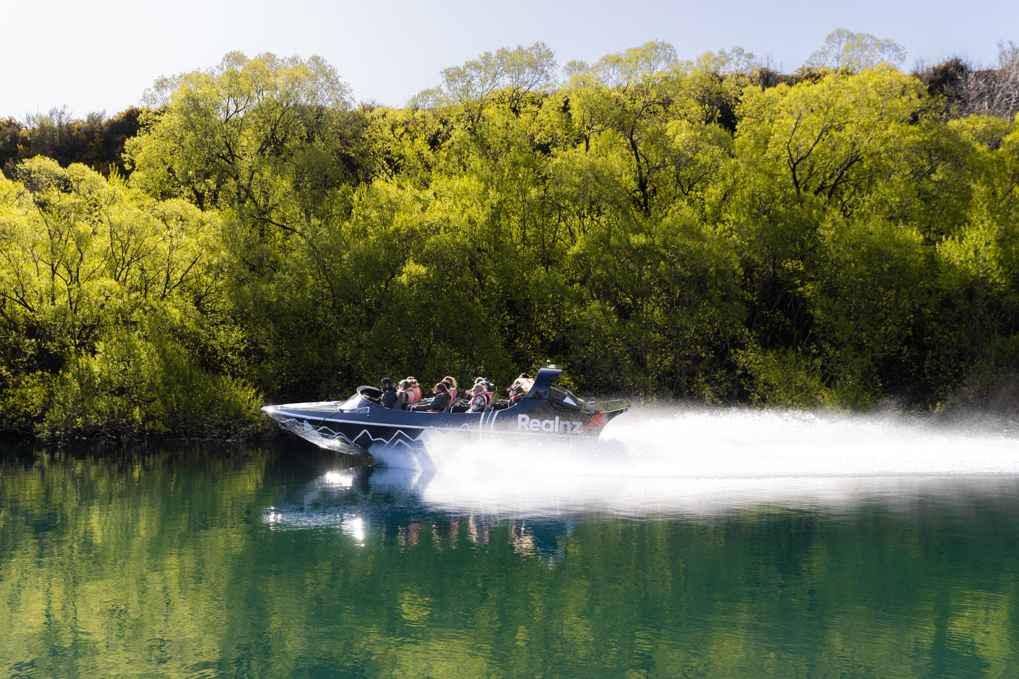 Jump straight into the adventure from the heart of Queenstown and explore the surrounding hidden landscapes via Jet Boat on our 25-minute journey.