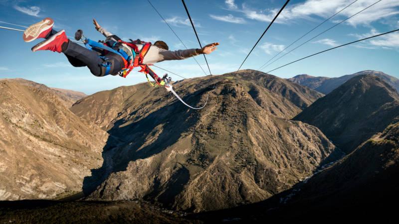 Ride the world’s biggest human catapult - the Nevis Catapult. Embrace your inner superhero and take flight as you are propelled 150m out across the Nevis Valley, soaring through the air at exhilarating speed. 