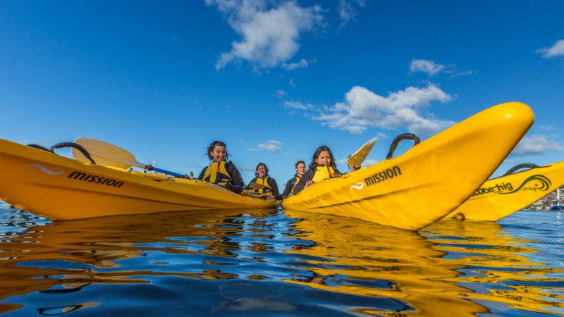 There’s no better way to explore Hobart’s picturesque habourside than by Kayak!