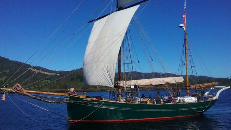 Bring your friends and family on board the beautiful traditional Danish ketch “Yukon” for this popular 90 minute cruise, where you can hear the story of Yukon’s  restoration and voyage to Australia. 
