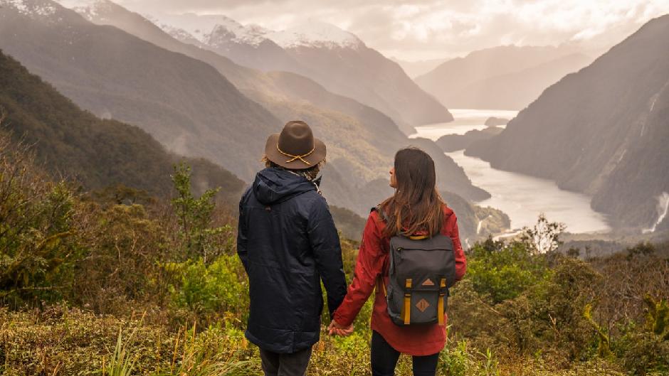 Discover remote wilderness, glacial carved valleys and cascading waterfalls on a Doubtful Sound Day Cruise with RealNZ.