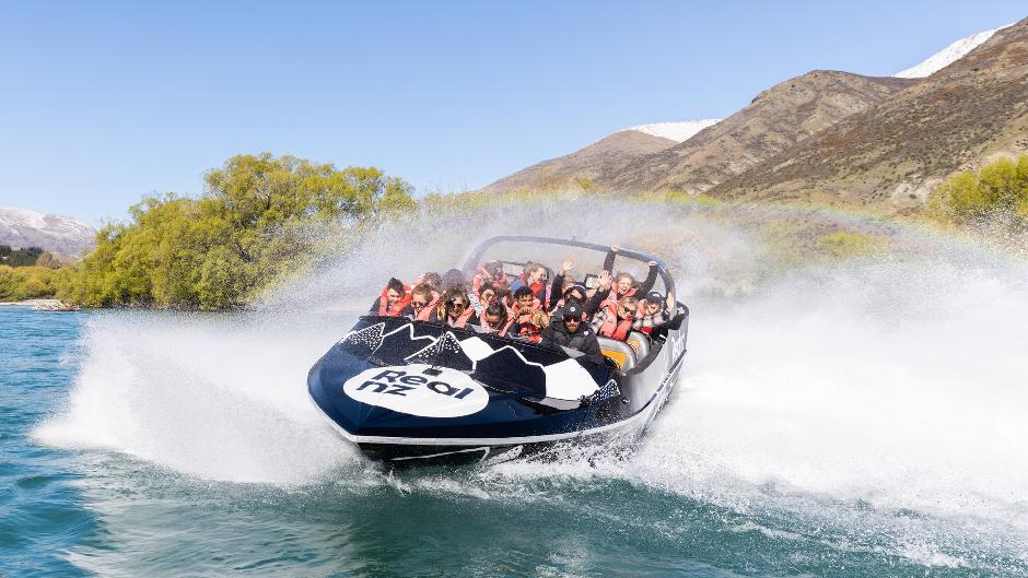 Tick off two epic kiwi bucket list options at once with the RealNZ Jet Boat & Kawarau River Rafting experience...