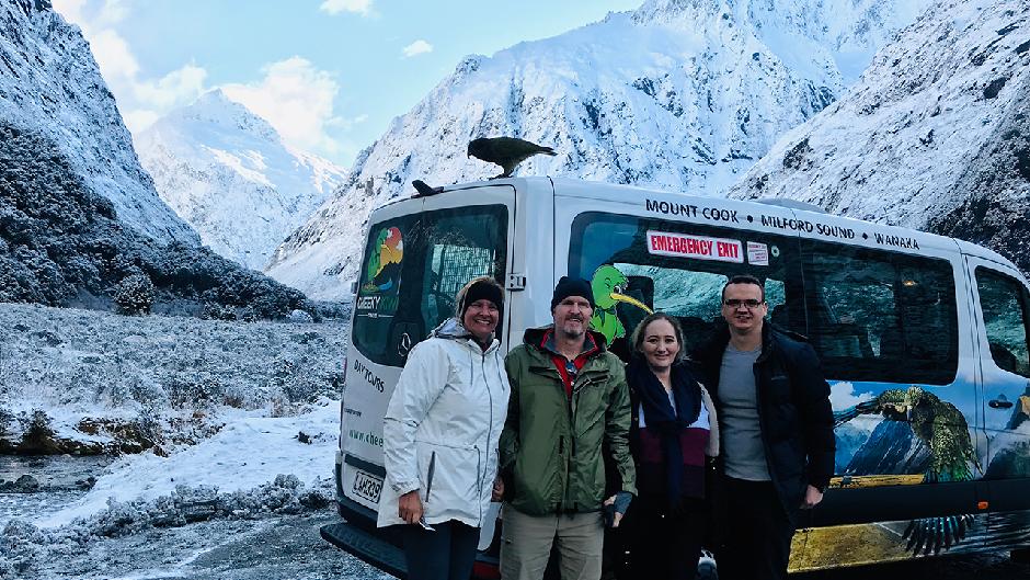 Discover the beauty and iconic sights of Fiordland on a fully guided small group tour from Queenstown or Te Anau to Milford Sound, with the option to add a Milford Sound Cruise...