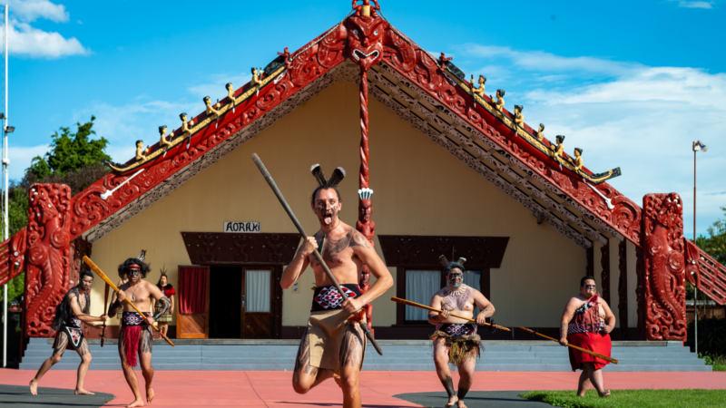 Embrace the Maori Culture as you are welcomed into New Zealand's National Nga Hau e Wha Marae, and witness an amazing traditional performance and the fierce Haka! 