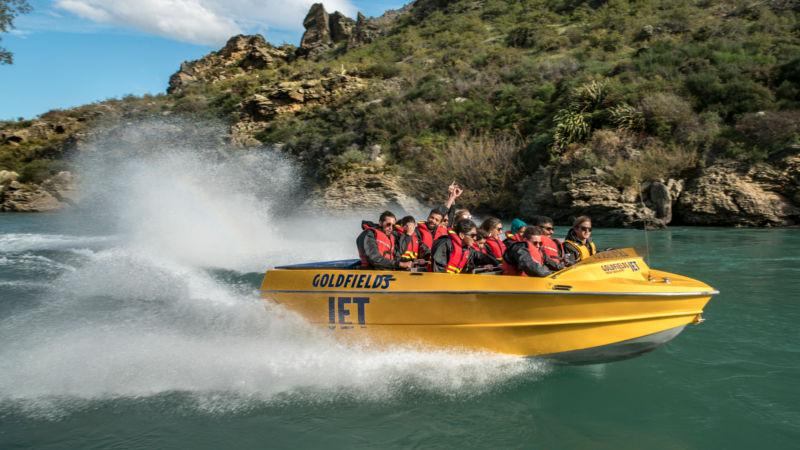 Gear up for an unforgettable, adrenaline-pumping joyride across the Kawarau River with Goldfields Jet!