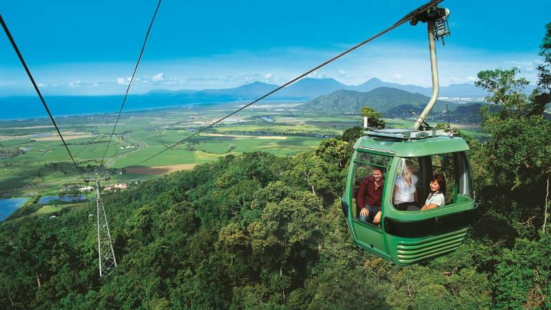 Discover the enchanting village of Kuranda while soaking up the beauty of a World Listed Heritage Rainforest and other iconic locations on an all-inclusive day trip by Gondola and Train ride...