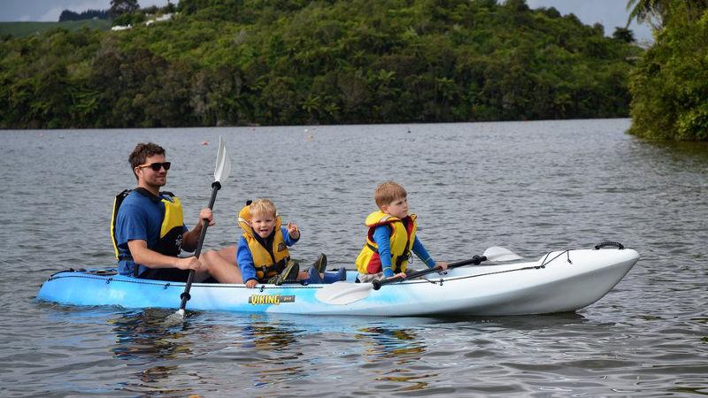 Created specifically for families! Enjoy a fun, relaxed & memorable private kayak tour on one of Rotorua's stunning lakes - tailored to suit your family!