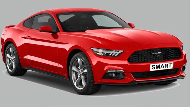 Hire in style as you get behind the wheel of a powerful Mustang sports car or convertible from Smart Car Rental...