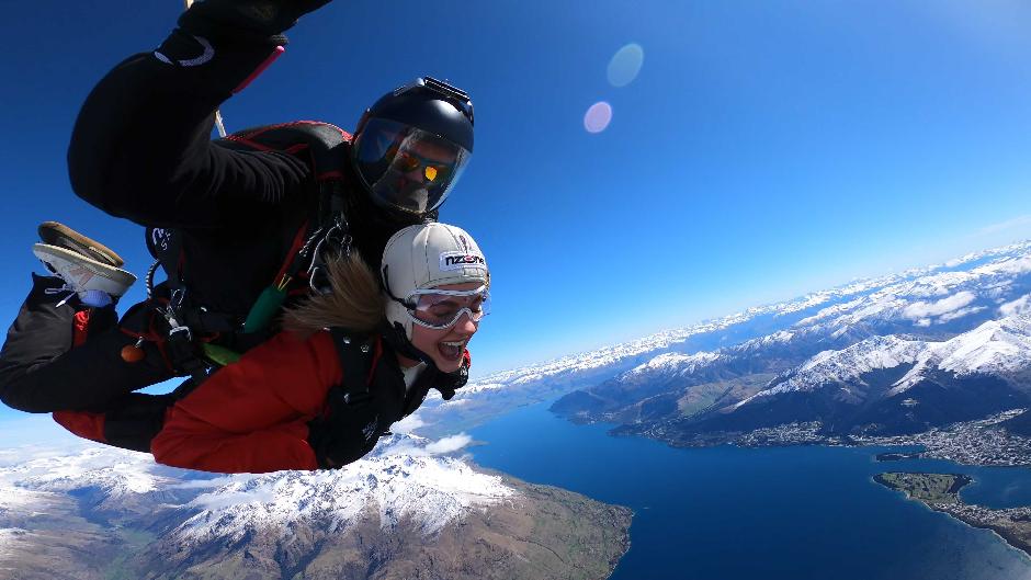 Experience the pure thrill and adrenaline of Skydiving 12,000ft over Queenstown, one of the world’s most incredible scenic destinations!

