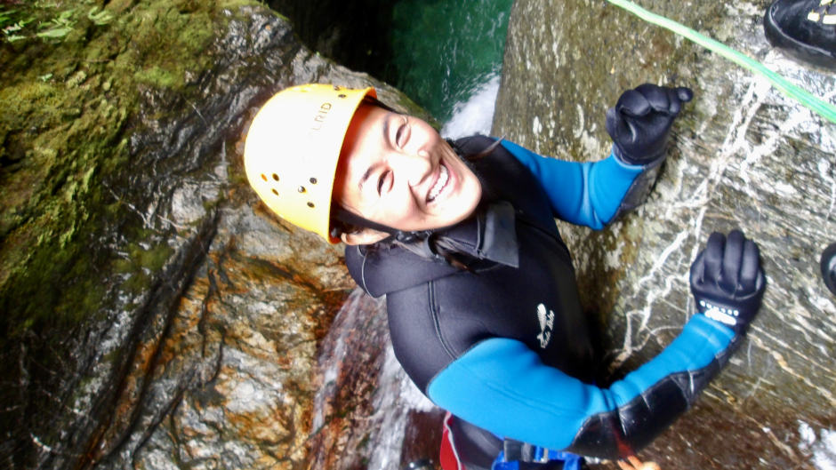 A Full Day Canyoning Adventure - explore natures playground in the heart of the Mt Aspiring National Park - a UNESCO world heritage area!
