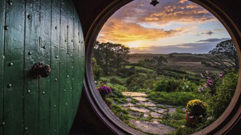 Explore the Waitomo Glowworm Caves formed over 30 million years ago and discover the Hobbiton movie set