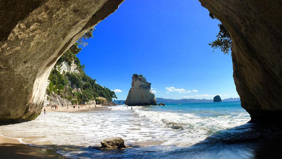 This one-day tour to Coromandel from Auckland will leave you feeling like you just found paradise. Visit iconic Cathedral Cove, (famous from Narnia movies) and Hot Water Beach, and dig your own spa!