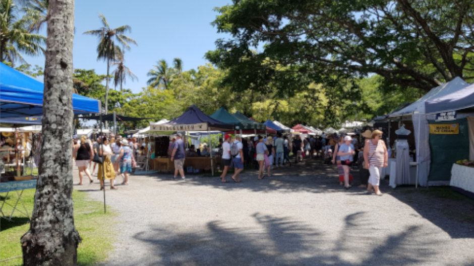 Enjoy some retail therapy with a day tour to the award winning Port Douglas Markets.