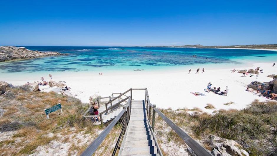 Take a scenic trip from Perth to Rottnest Island in comfort on our modern Catamaran to spend the day enjoying this beautiful island!