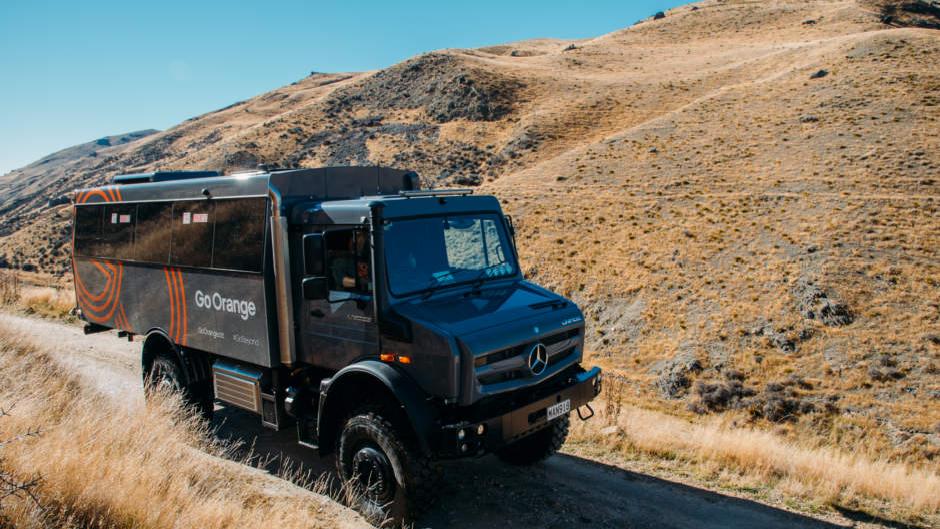 Discover Queenstown's backcountry on an epic 4WD Unimog tour - it's the most fun and unique way to discover the "real" New Zealand!