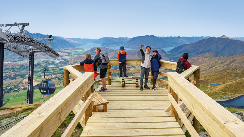 Enjoy a convenient scenic transfer to Coronet Peak where you can soak up incredible views over Wakatipu Basin from Queenstown's brand new Gondola...