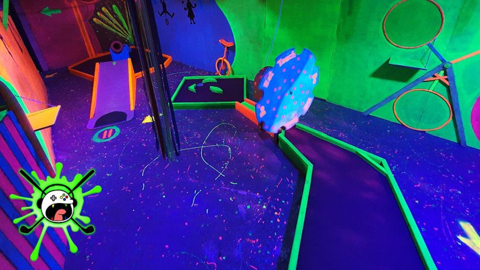 Join the fun at Extreme Mini Golf and experience Northlands only glow in the dark golf course! All ages and abilities welcome!