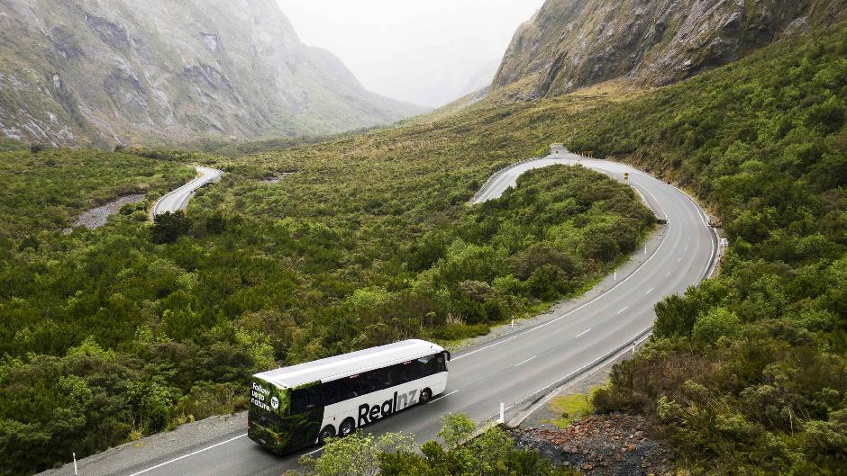 Take a spectacular journey into Piopiotahi Milford Sound by luxury coach before exploring the ‘eighth wonder of the world’ by cruise.  