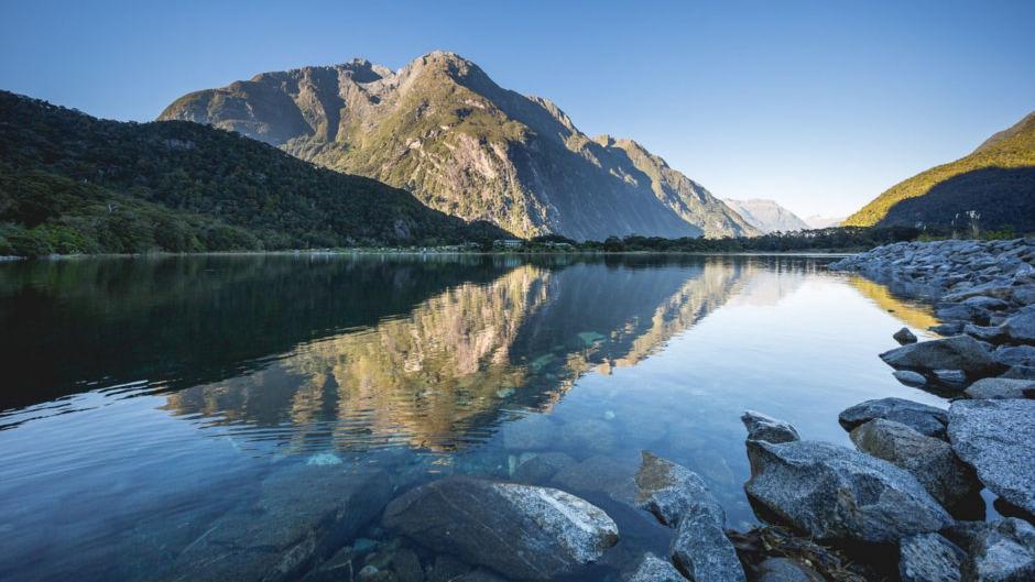 Take a spectacular journey into Milford by luxury coach before exploring the stunning Milford Sound by cruise!