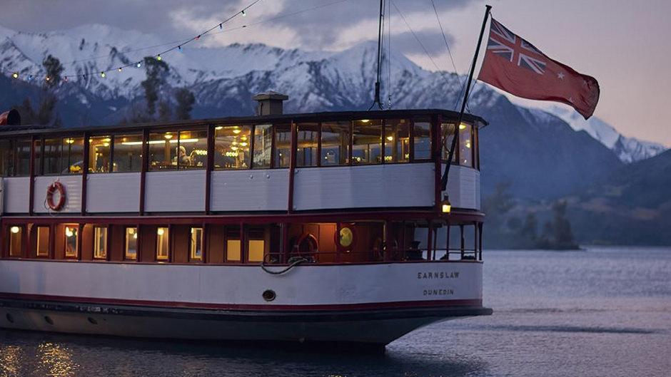 Take a spectacular evening cruise around the Frankton Arm on-board NZ's iconic vintage steamship, the TSS Earnslaw...